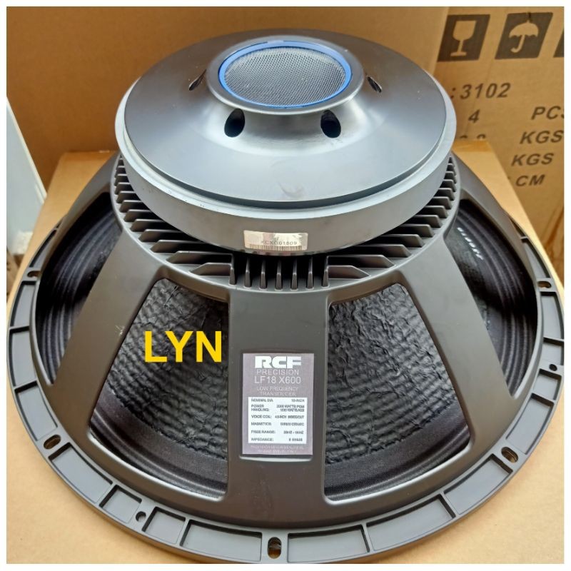 SPEAKER RCF LF18X600 SUBWOOFER 18 INCH RCF LF 18x600