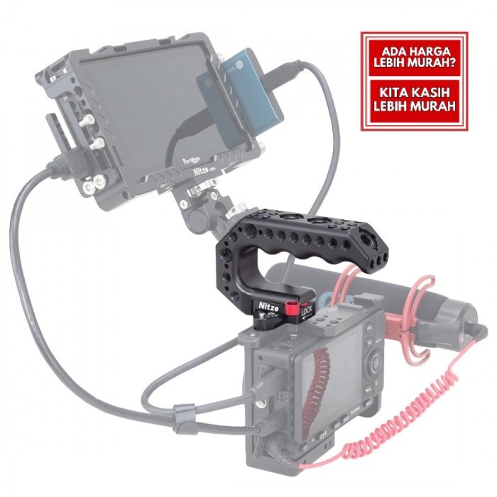 NITZE LIL STINGER HANDLE WITH QR NATO CLAMP AND NATO RAIL PA28M-AK