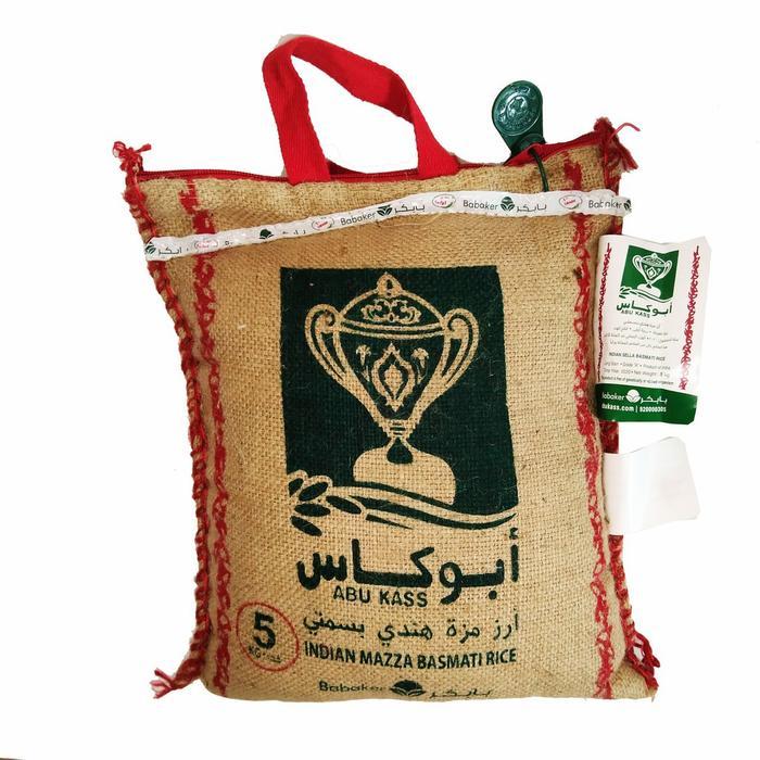 Beras Basmati Abukass Abu Kass 5kg Basmati India Original