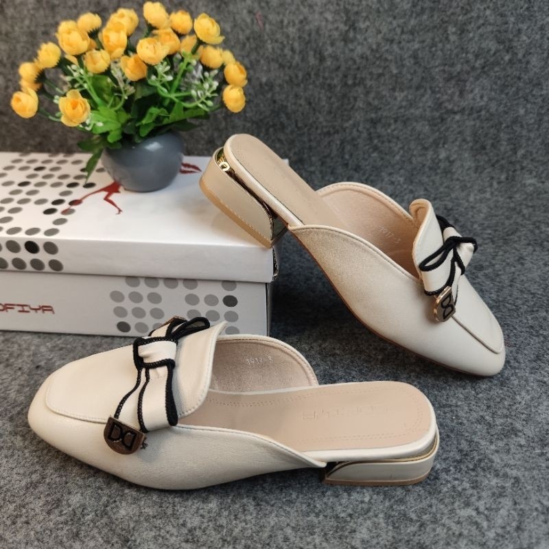 SOFIYA ORI 1917 3 SANDAL WANITA IMPORT / SENDAL BUSTONG HAK TAHU / SANDAL FASHION