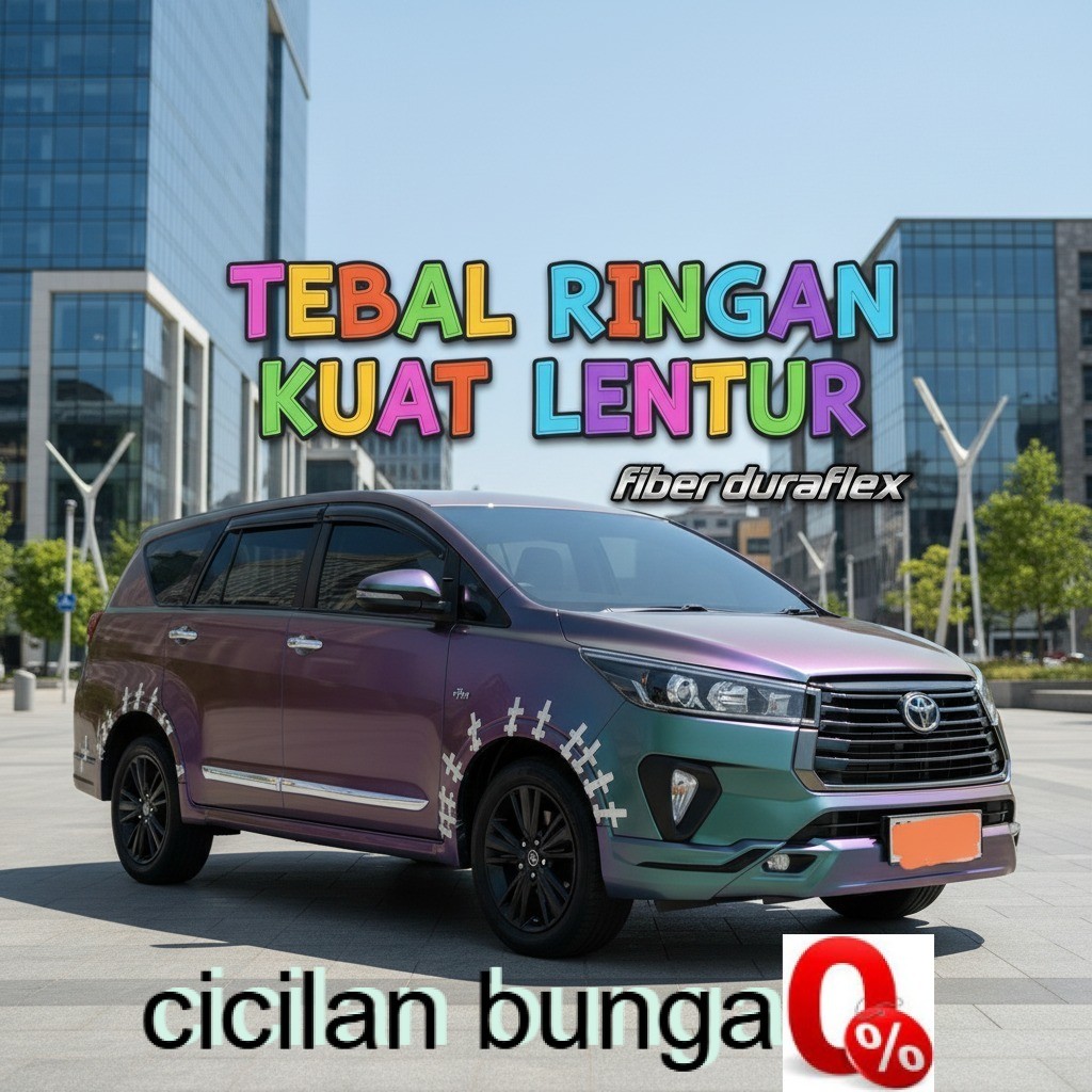 [CICILAN 0%] BODY KIT VENTURER bodykit Toyota Innova Reborn Upgrade Venturer updete Full - 16 pcs fu