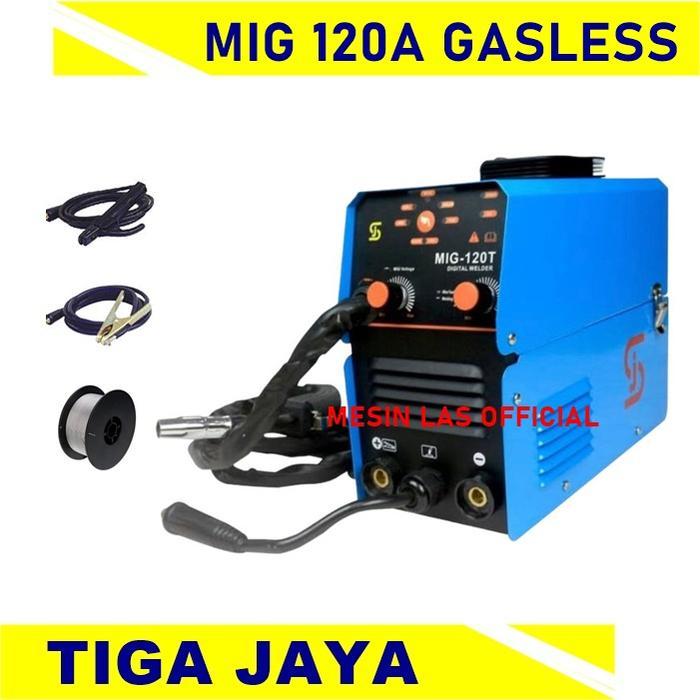Mesin Las MIG 120 A Trafo Las Co2 Tanpa Gas Welding