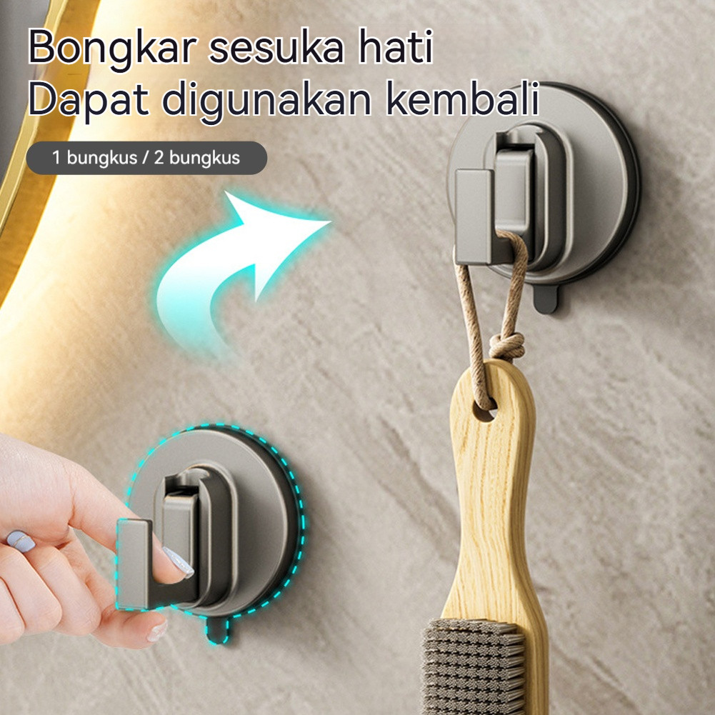 Pengait Dinding Aluminium Tanpa Pengeboran Tahan Air Penahan Beban Kuat