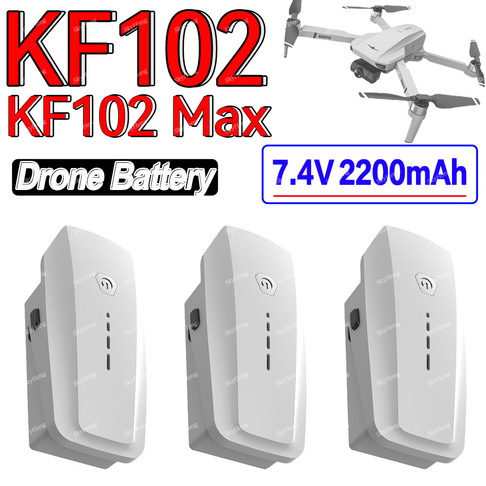 Original Drone Battery For KF102 Max 7.4V 2200mAh Battery For KF102 Mini RC Quadcopter  KF102 Dron A