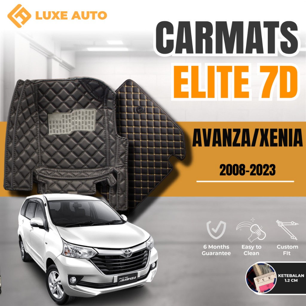 Karpet Mobil Elite 7D Avanza Xenia 2008- 2021 Fullset