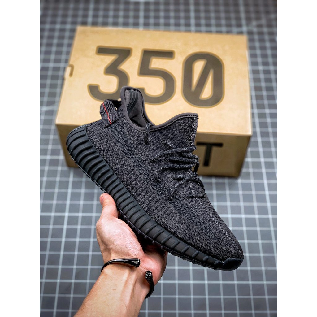 Adidas Yeezy 350 V2 Black Reflective Sepatu