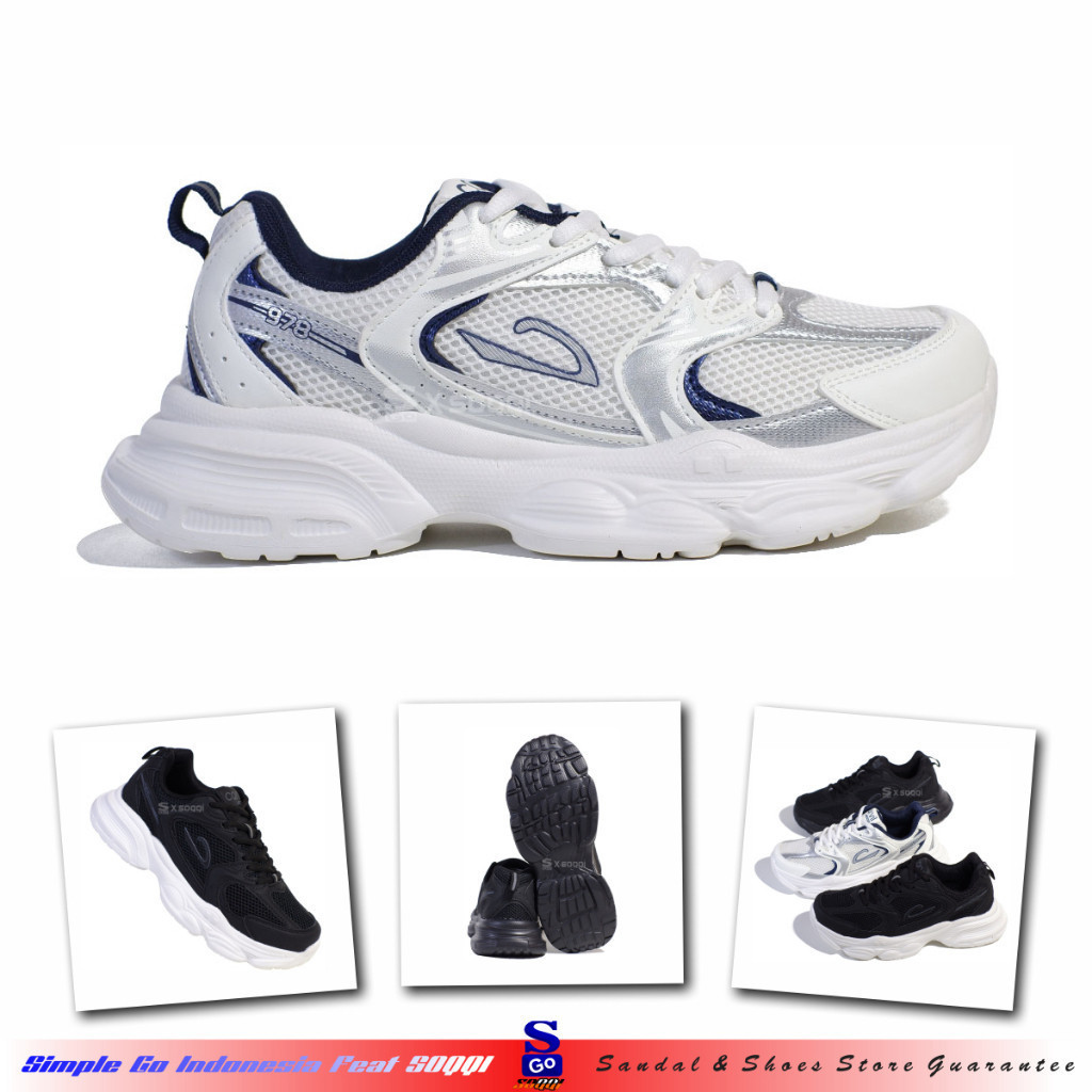 Carvil Crv Sepatu Pria Dewasa Tali Olahraga Ringan Ukuran 39-44