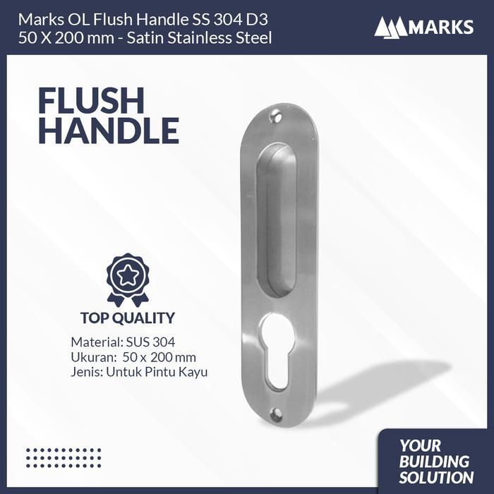 MARKS Flush Pull Handle FPH 003 – SSS READY