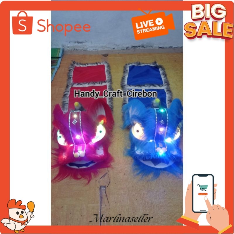 [ BISA COD ] BARONGSAI ANAK LAMPU TERBARU 2026/barongsai lampu