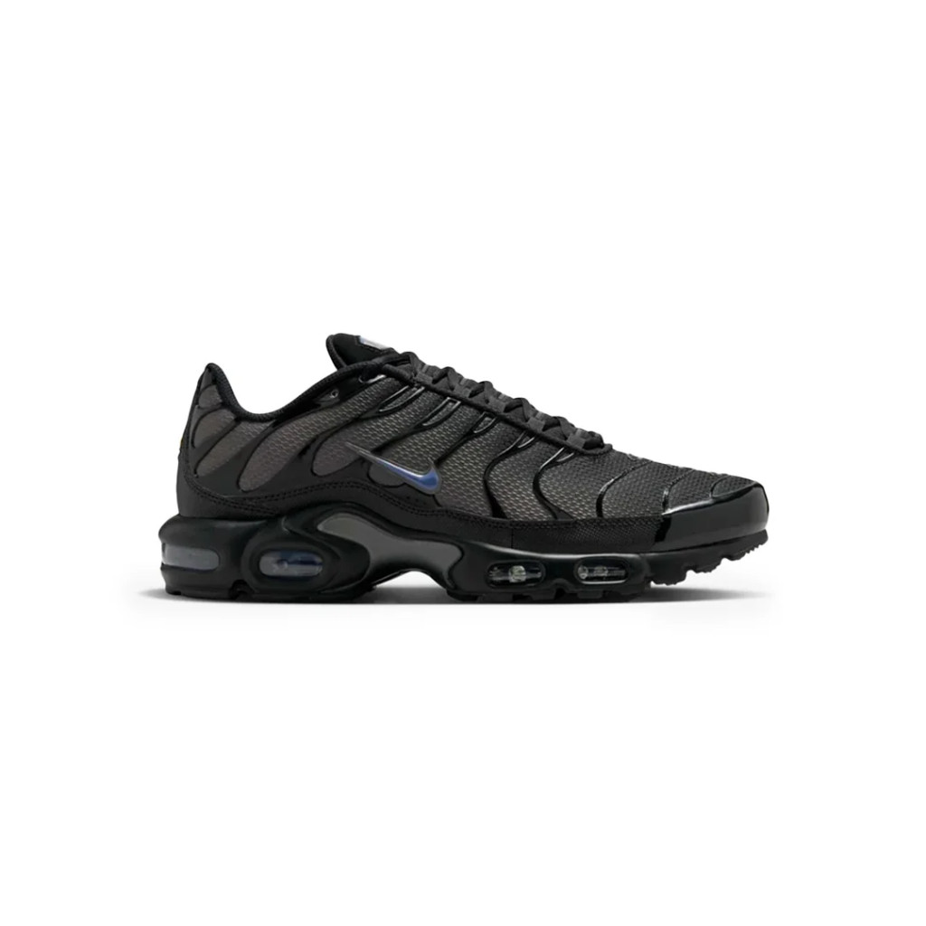 Sepatu Nike Air Max Plus TN Black Diffused Blue