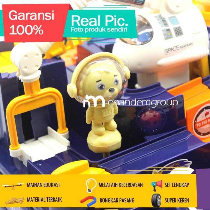 Mainan Anak Edukasi Mobil Mobilan Kota Car City Space Big Adventure - Space Adv by Allshopibamz