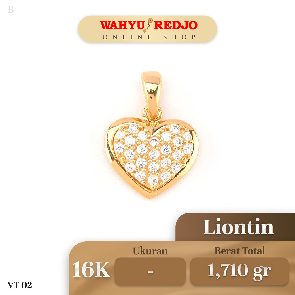 Liontin Emas Kadar 16K Wahyu Redjo LT-16K-29611627
