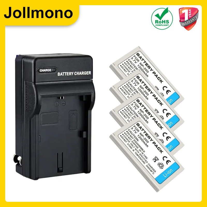 1200mAh NP-200 NP200 Lithium ion Battery Pack for  Konica Minolta Dimage X Dimage Xg Dimage X6 Dimag