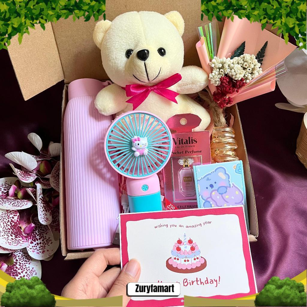Kado Ulang Tahun Cewek Hadiah Buat Pacar Gift Box Hampers Lucu by Studiociko Murah Banget