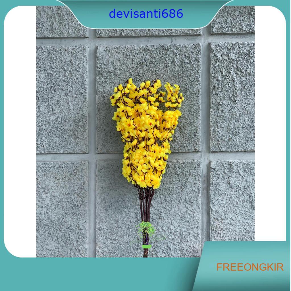 Bunga Sakura Artificial per 1 Lusin ( 12pcs ) / Bunga Sakura Hias / Sakura Dekorasi / Bunga Hiasan R