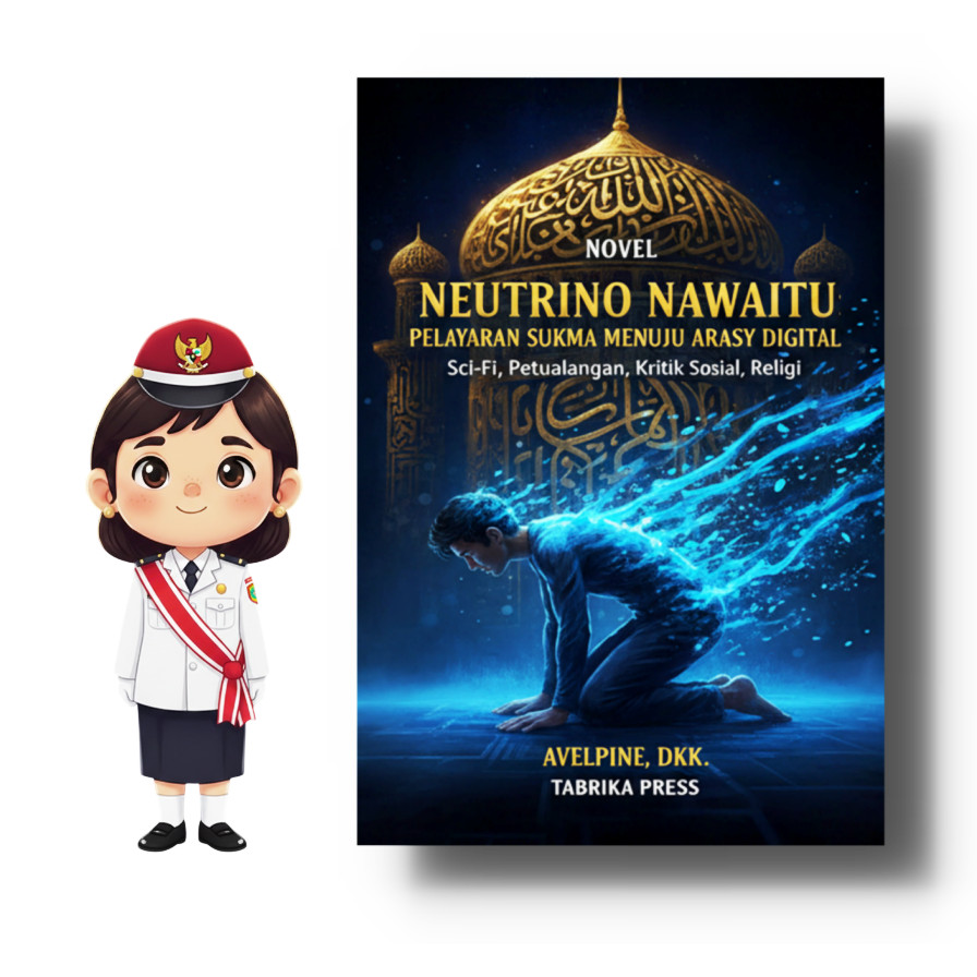 Novel - Neutrino Nawaitu - Bahasa Indonesia - Genre: Sci-Fi - Petualangan - Kritik Sosial - Religi