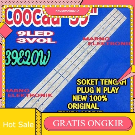 BL BACKLIGHT TV LED COOCAA 39IN 39E20W COCA 39E20W 9K 3V