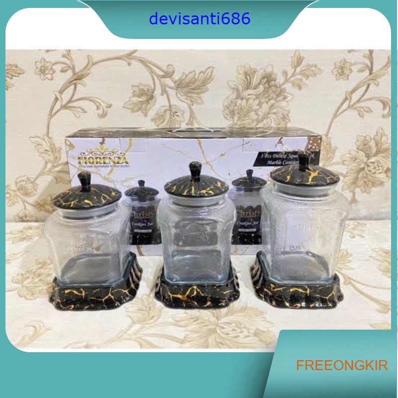 Toples Fiorenza Christy Marble 3 Set Model Baru