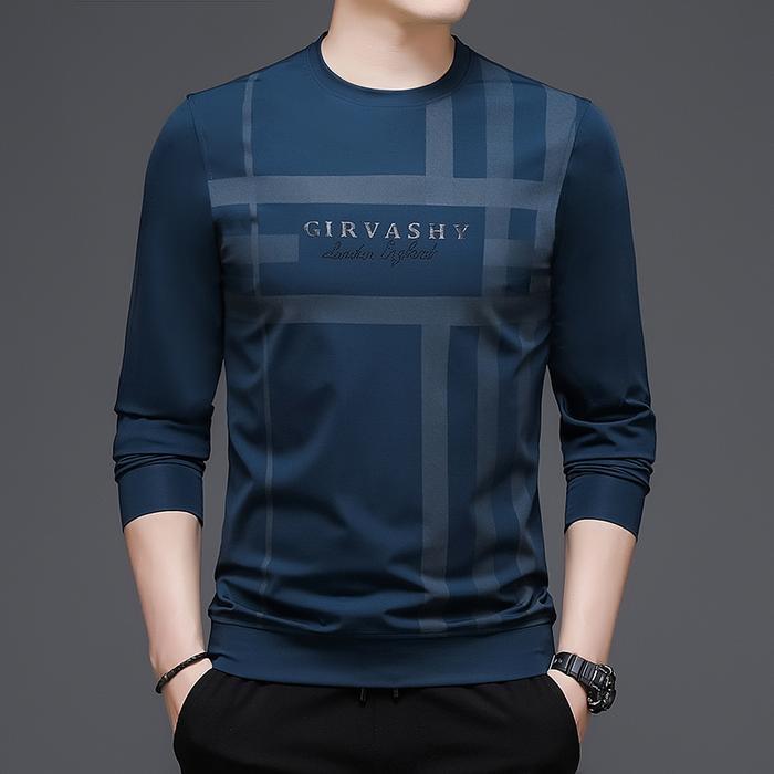 9SEVEN-Baju sweater GIRVA / baju salur keren lengan panjang / baju kaos trendy kekinian Knitwear Pri