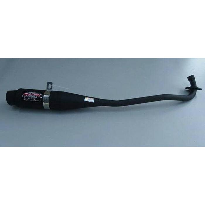 knalpot AHAU plat hitam vega jupiter shogun smash blade supra karisma - JUPITER Z VEGA