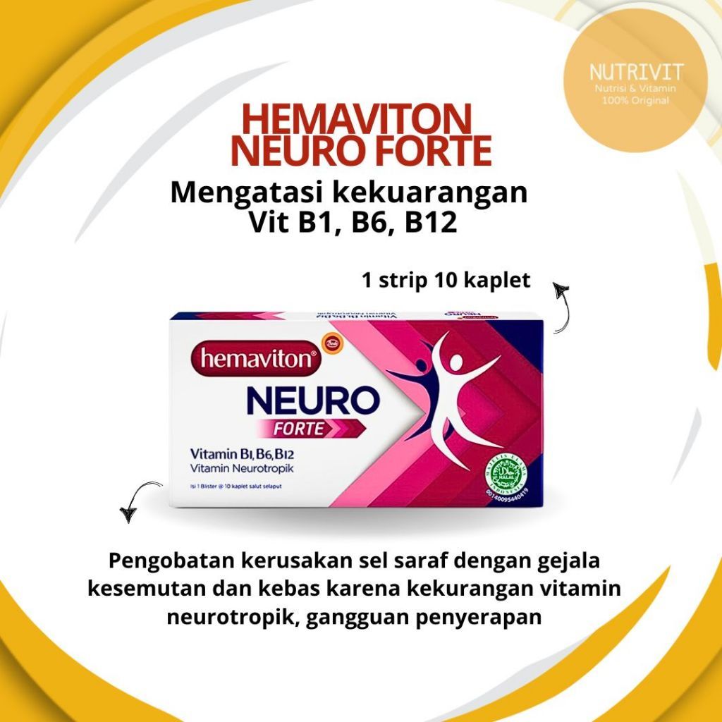 Hemaviton Neuro forte 10 tablet