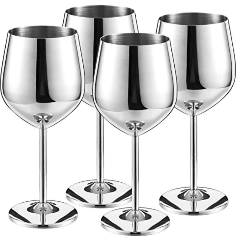 520Ml Gelas Wine Goblet Stainless Gelas Minum Wine Red Wine Glass Gelas Minum Wine Cocktail Glass -