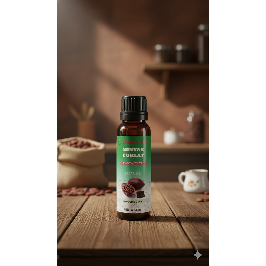 30ml Minyak Coklat Essential Oil - Minyak Chocolate Aromaterapi