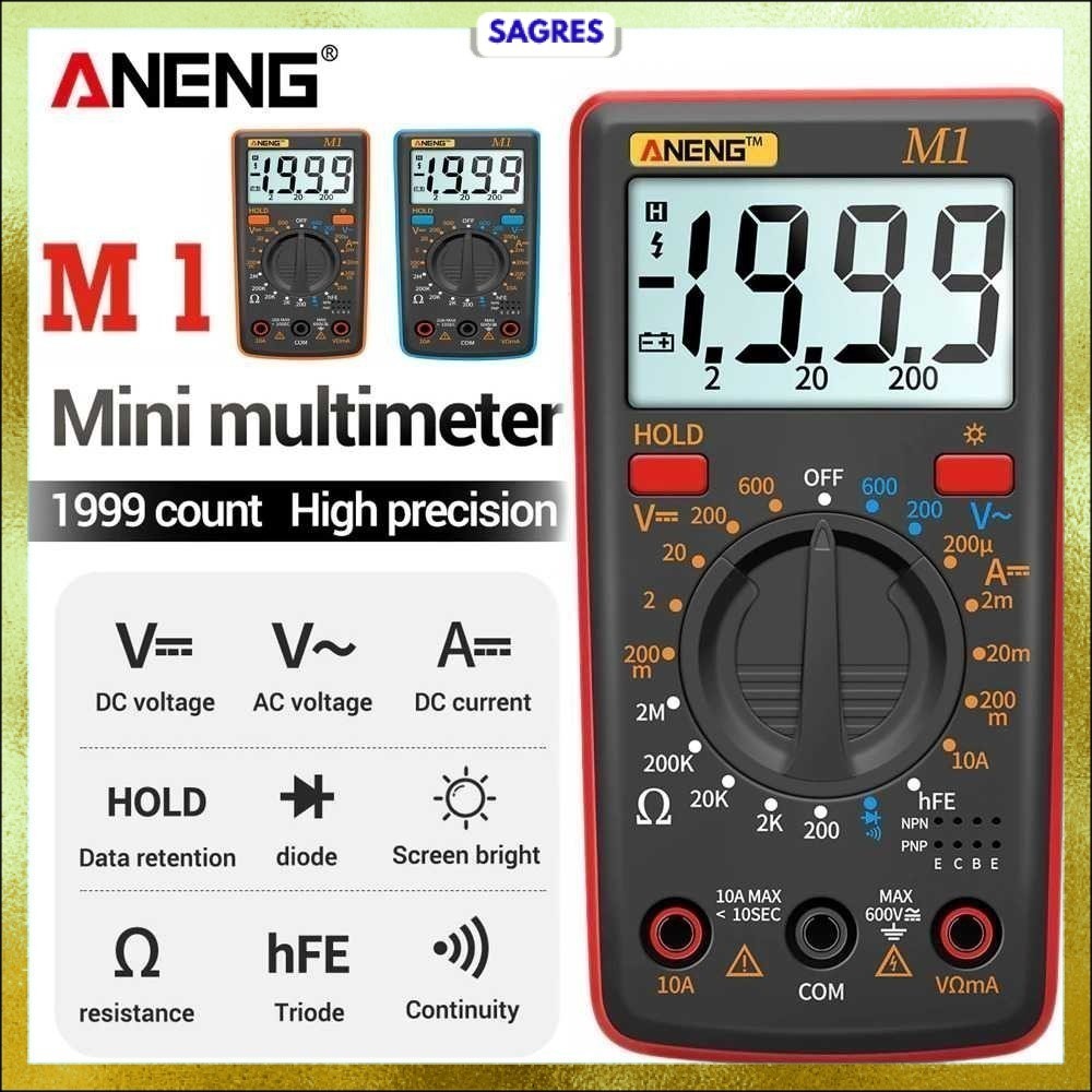 ANENG Digital Multimeter Voltage Tester - M1