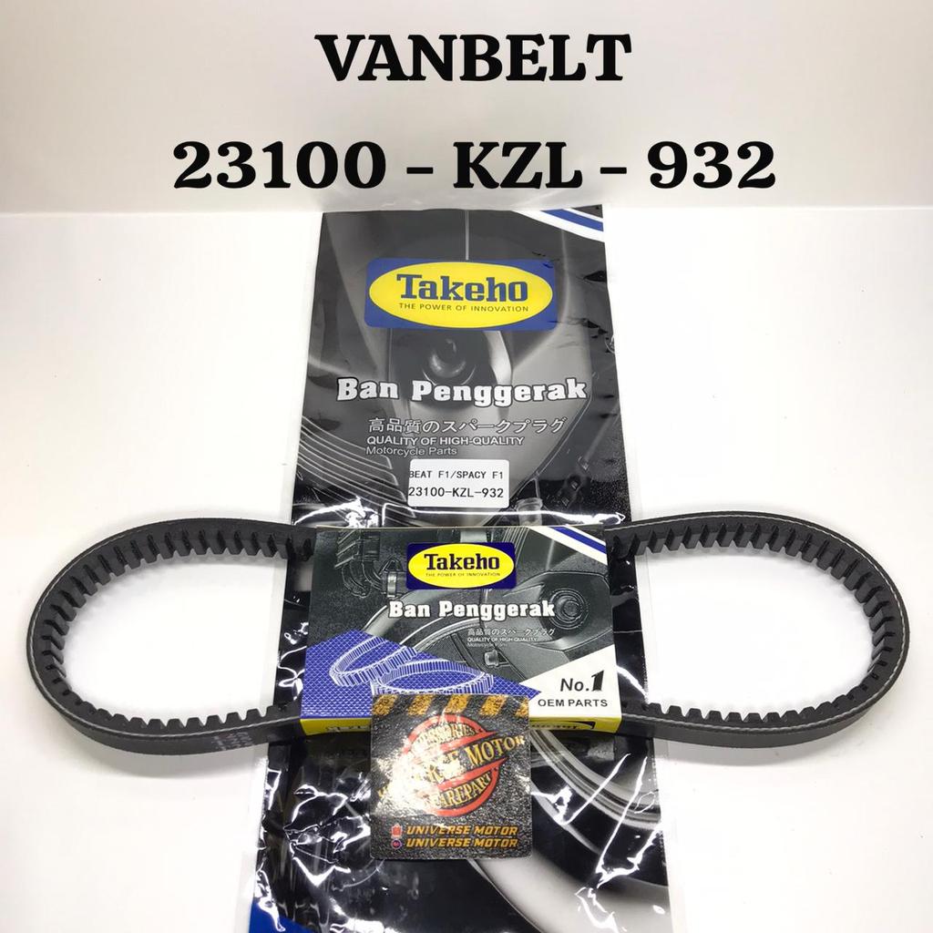 VBELT VANBELT TALI KIPAS BEAT FI SCOOPY FI VARIO FI SPACY FI 2013-2015 23100 KZL K16 K25 TAKEHO