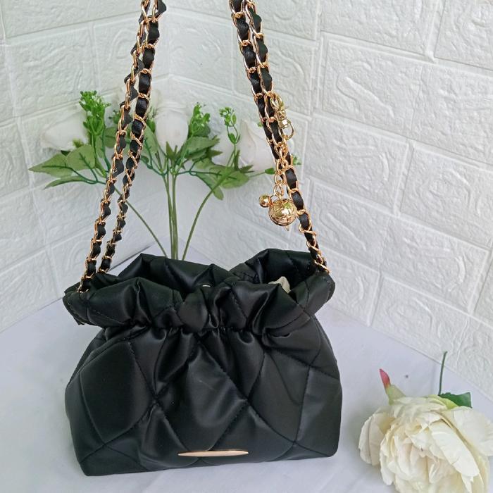 Tas serut wanita terbaru,tas wanita sadle bag. - mocca