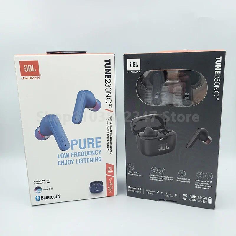 Official HK etion JBL Tune 230NC TWS Wireless Bluetooth Headphones jbl T230NC Sports Game Music Head