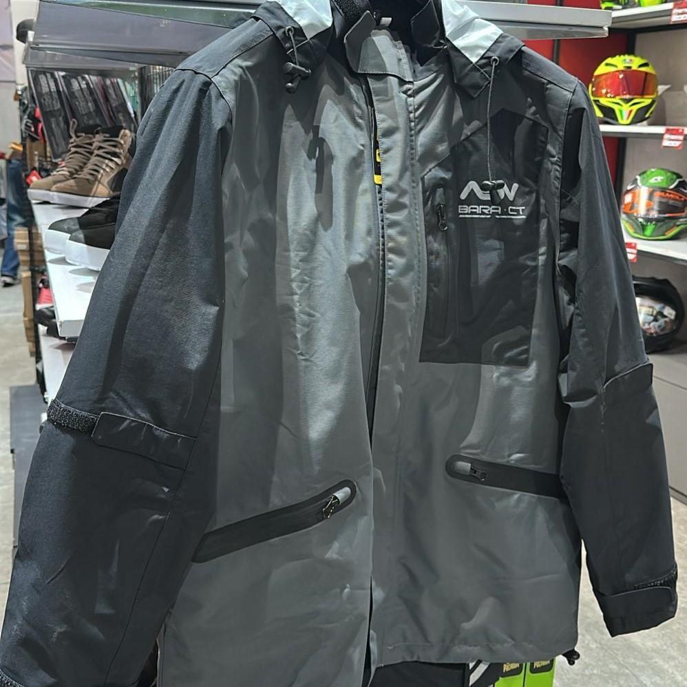 Jas Hujan - ASV Baracuta Tactical Dark Grey Raincoat