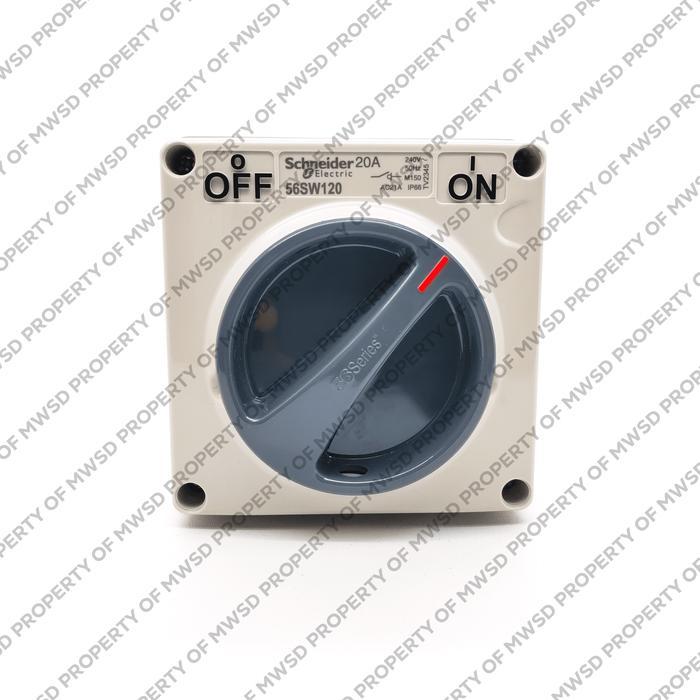 SCHNEIDER SAKLAR 20 AMPERE S56SW120GY