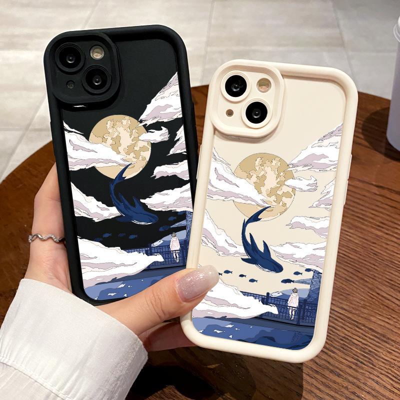 Case OPPO Reno5 4G 5G F17 Pro F19 F19s F5 Youth F9 Find X3 Lite Reno4 F Reno6 Soft Silicon Camera Ca