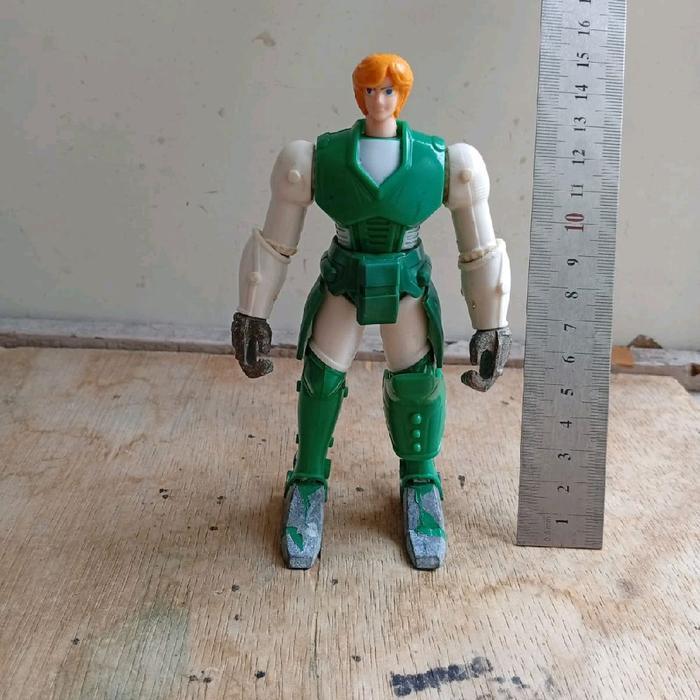 figure vintage samurai Troopers Dcast