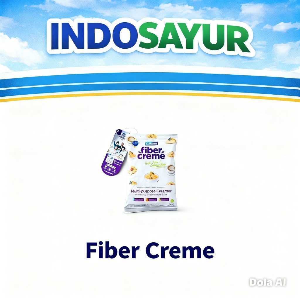 Fiber creme pengganti santan / fiber cream