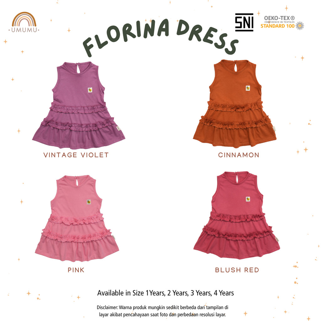 UMUMU Florina Dress - Dress Anak