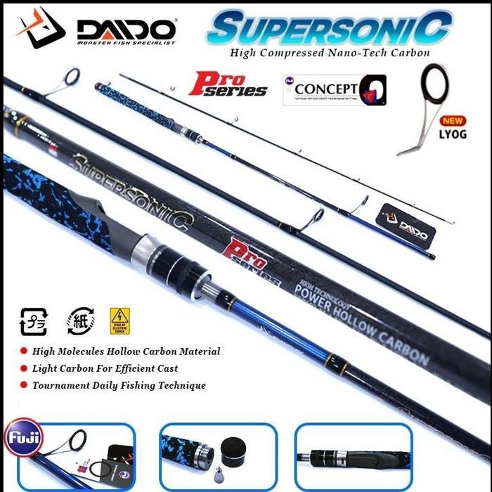 a_ JORAN DAIDO SUPERSONIC PRO SERIES CARBON 150CM 165CM 180CM - 165CM 10-20LB