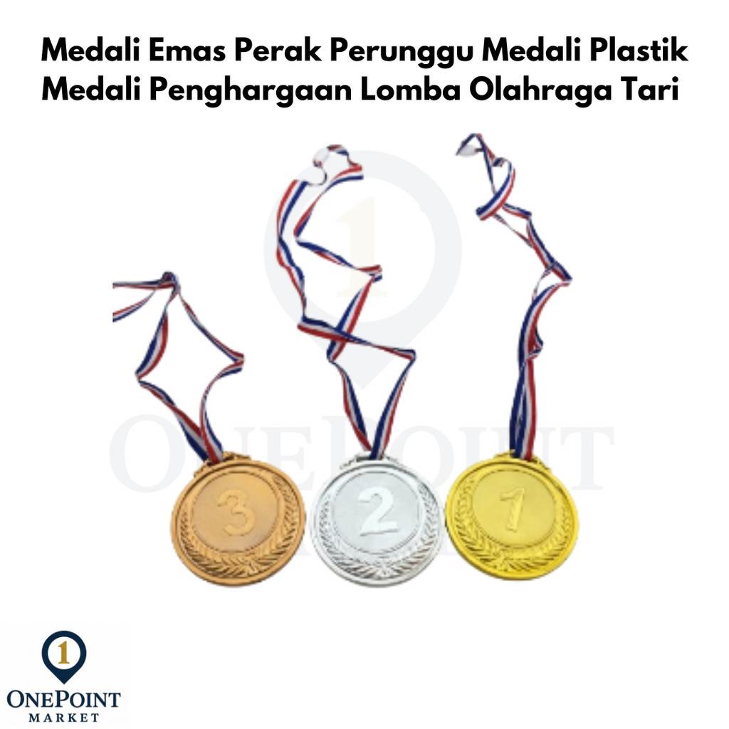 Medali Emas Perak Perunggu Medali Plastik Medali Penghargaan Lomba Olahraga Tari