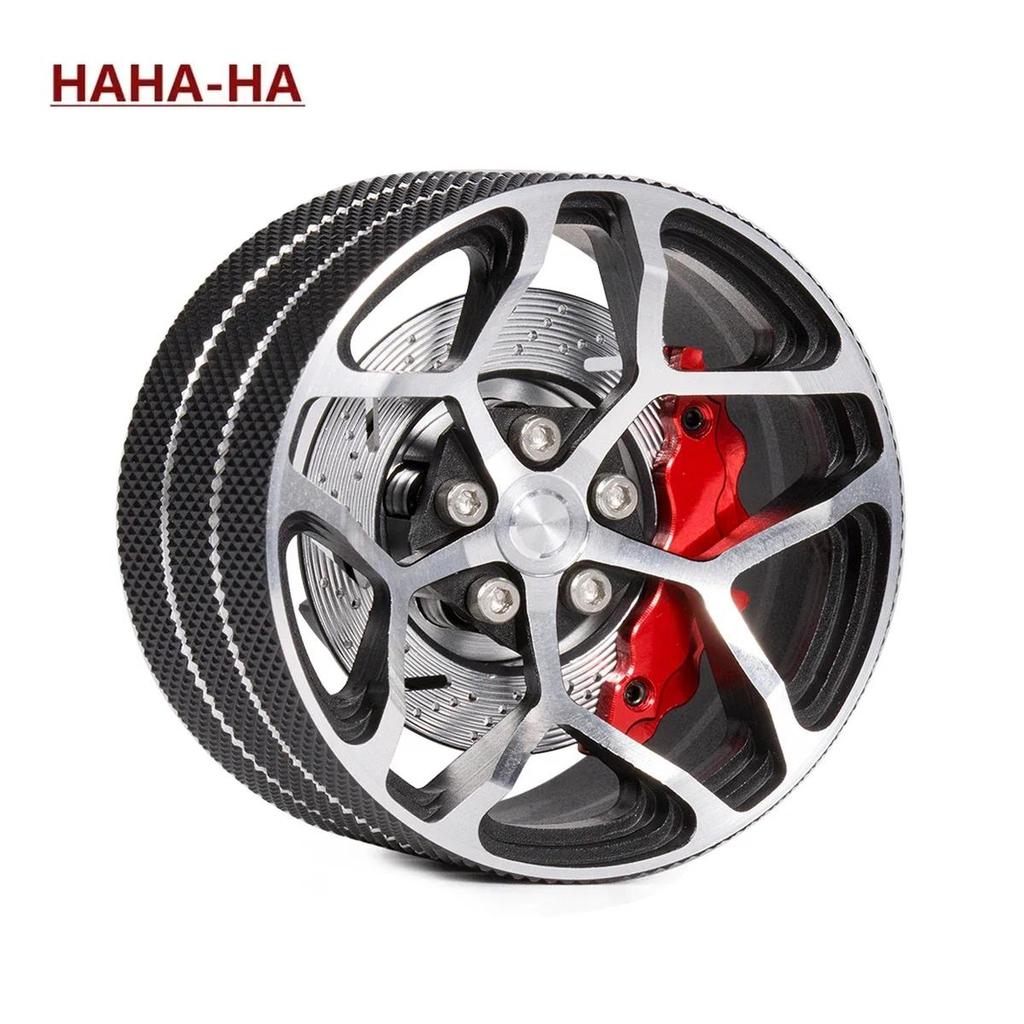 Aluminium Remote Control Steering Wheel Handwheel for RC Transmitter TQI Flysky Noble NB4 X6 X4 SANW