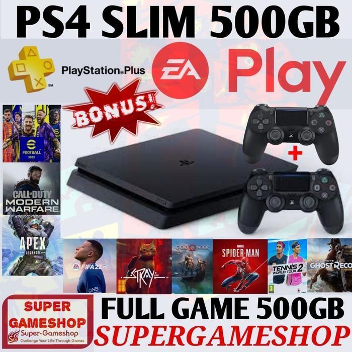 PS4 Slim 500GB Bonus Game - PS4 FAT SERI 12