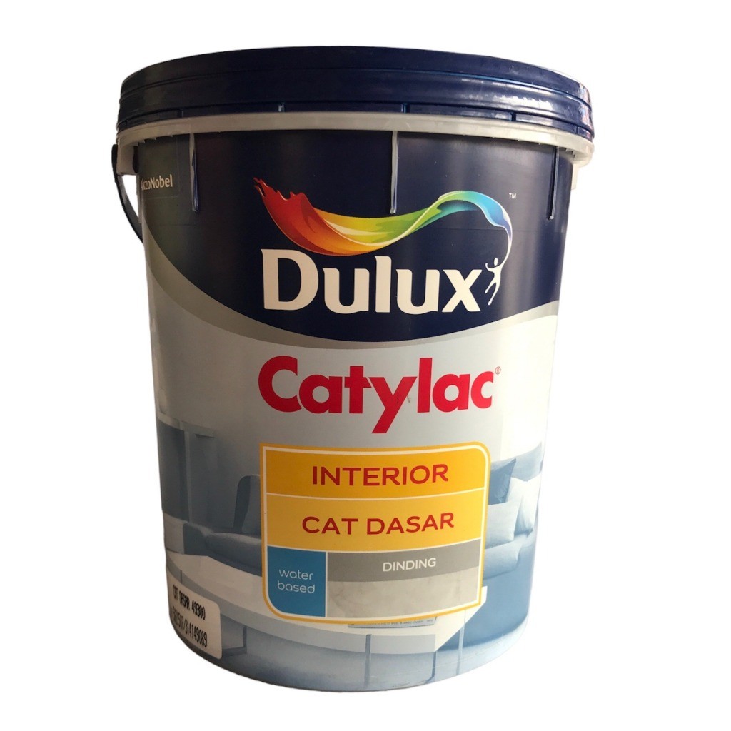 CAT TEMBOK DASAR DULUX CATYLAC INTERIOR  - 4 KG CAT DASAR CI-Cat-Dasar+4KG CAT TEMBOK DULUX CATYLAC