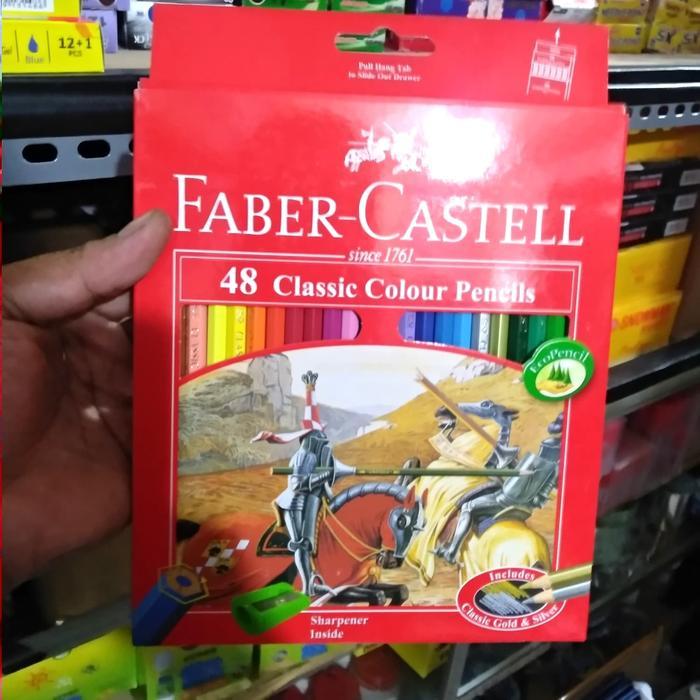 Pensil Warna Faber-castell isi 48