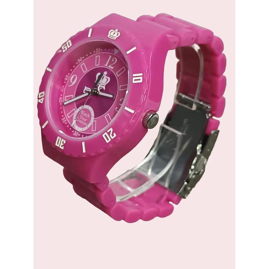Juicy Couture Women's Pink Bracelet Watches 1900812