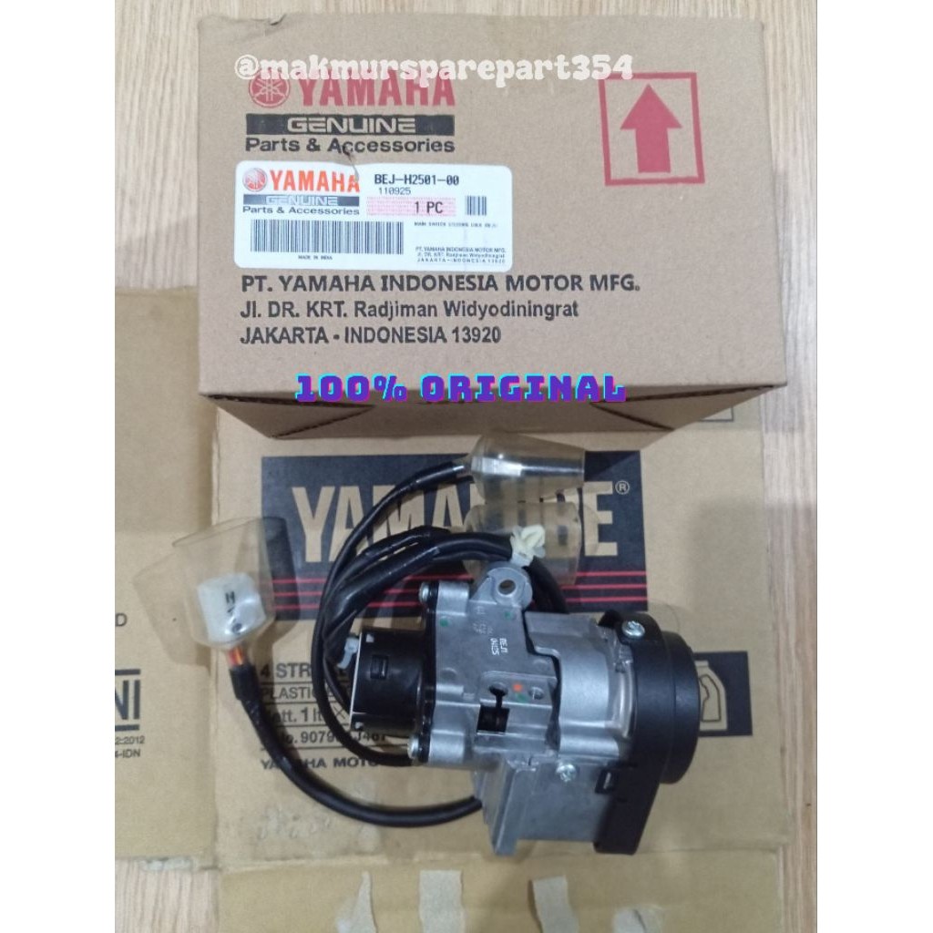 promo discon KUNCI KONTAK FAZZIO 125 FAZIO OROGINAL YAMAHA KEYLES