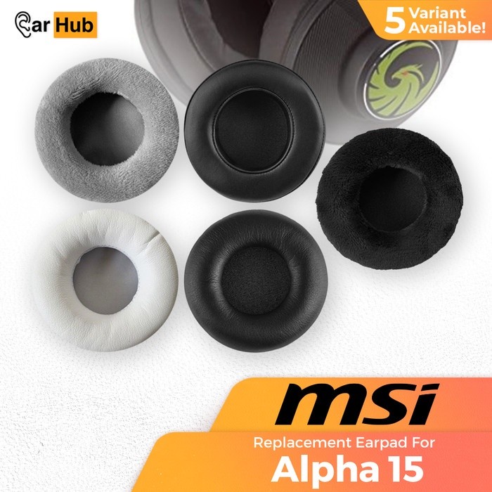 Earpad Ear Cushion Earcup MSI Alpha 15 Alpha15 Alpha-15 Bantalan Pad Foam Busa