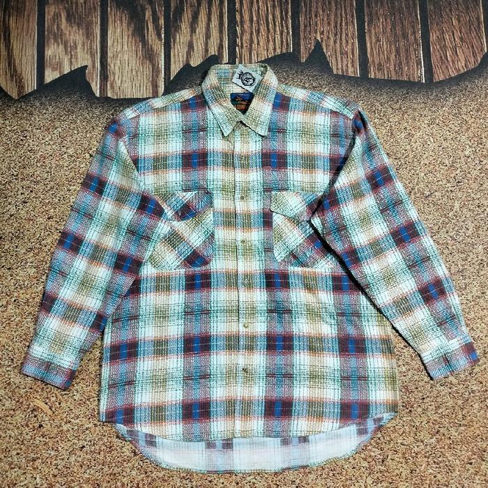 kemeja veterano CB COMPANY kemeja flannel tebal casual murah bagus size L