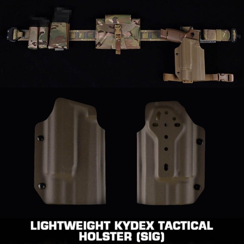 Hunting SIG Holster | Quick Release Ultra Light Kydex Holster | For Camping & Adventure Equipment