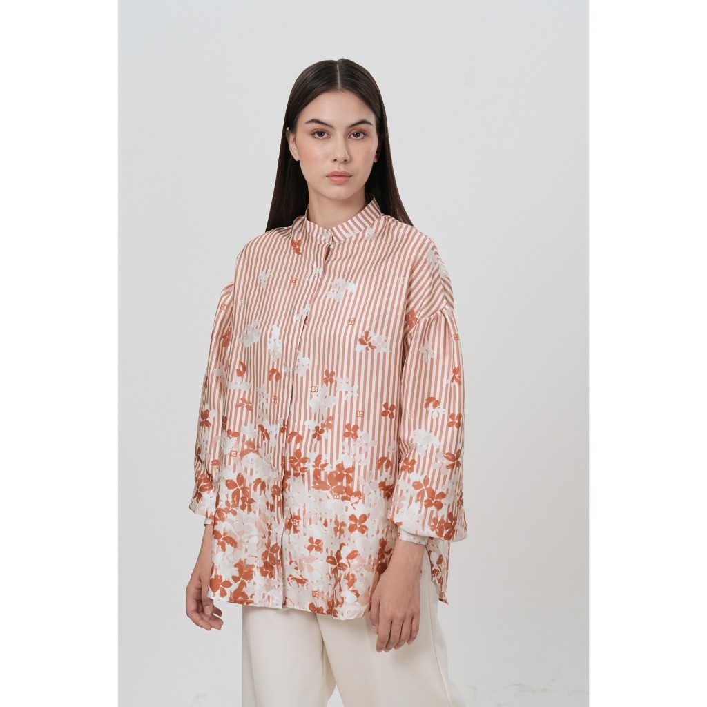 Benang Jarum - Amona Basic Shirt - Teracotta