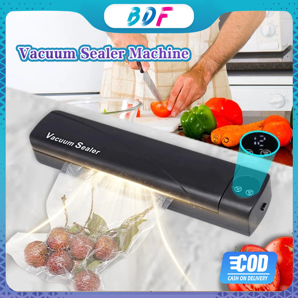 COOKHEN Food Vacuum Sealer Machine / Frozen Vacuum Tool / Efficient Vacuum Sealer - Plastic 50pcs